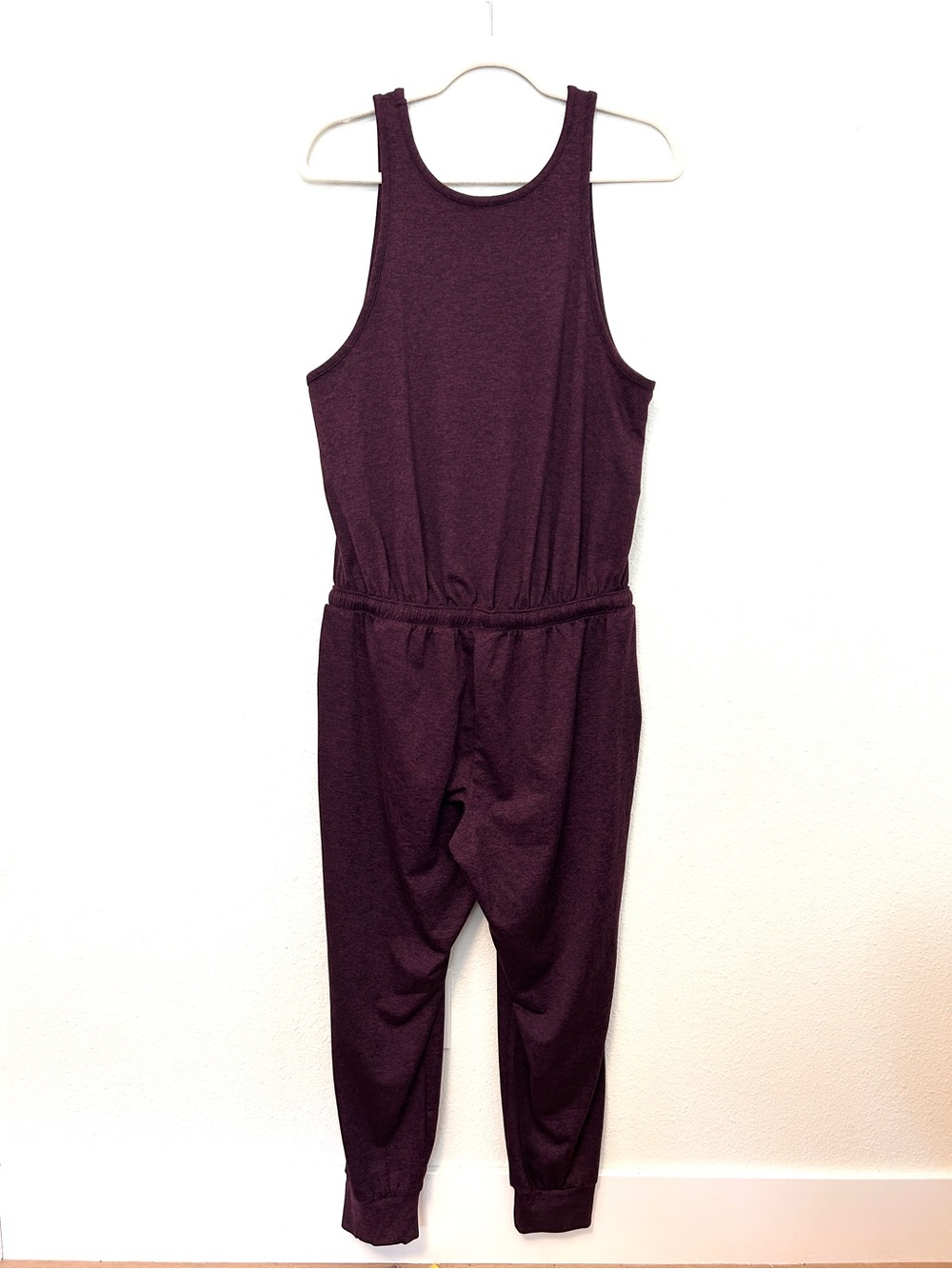 Patagonia Seabrook Sleeveless Tank Jumpsuit Plum Purple Stretch Size Medium - Picture 8 of 13
